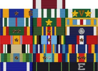 Travis Trupp Military Medals